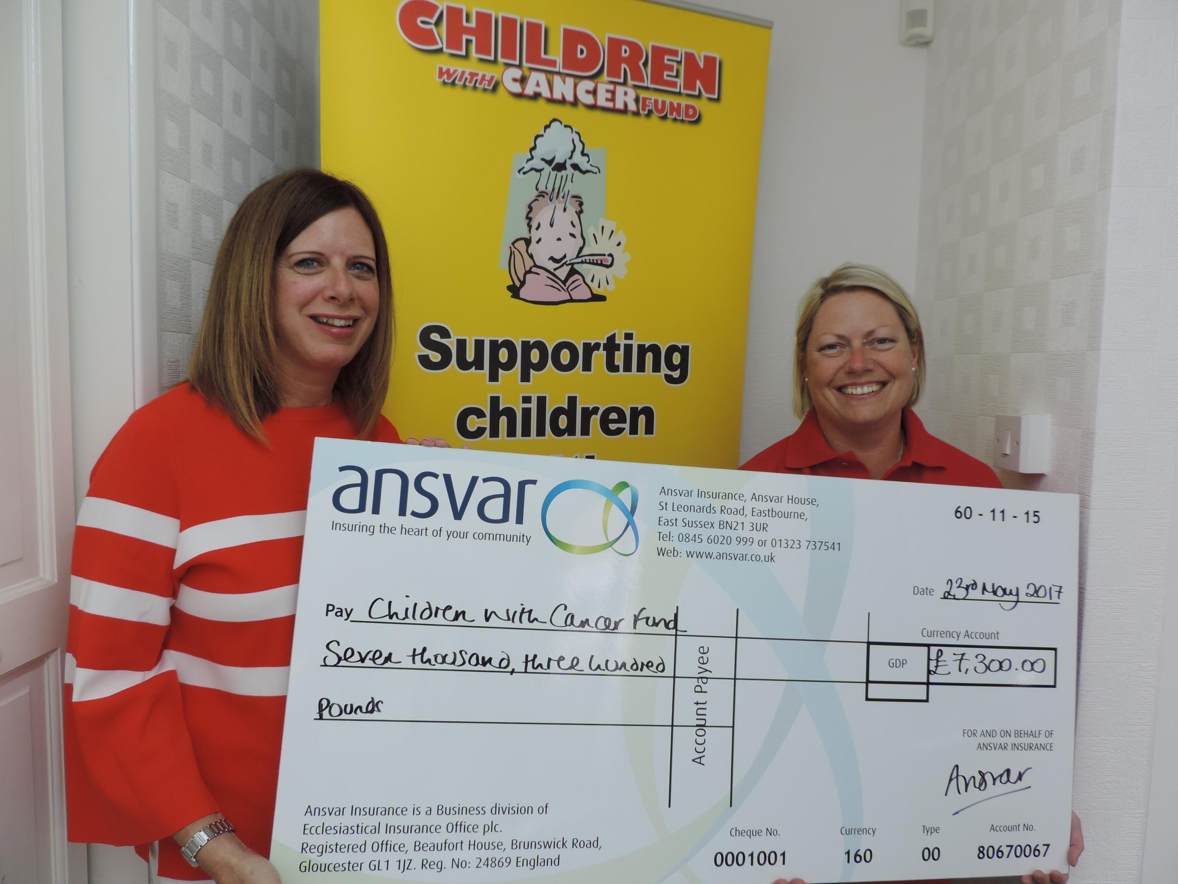 Insurance brokers boost charity fund