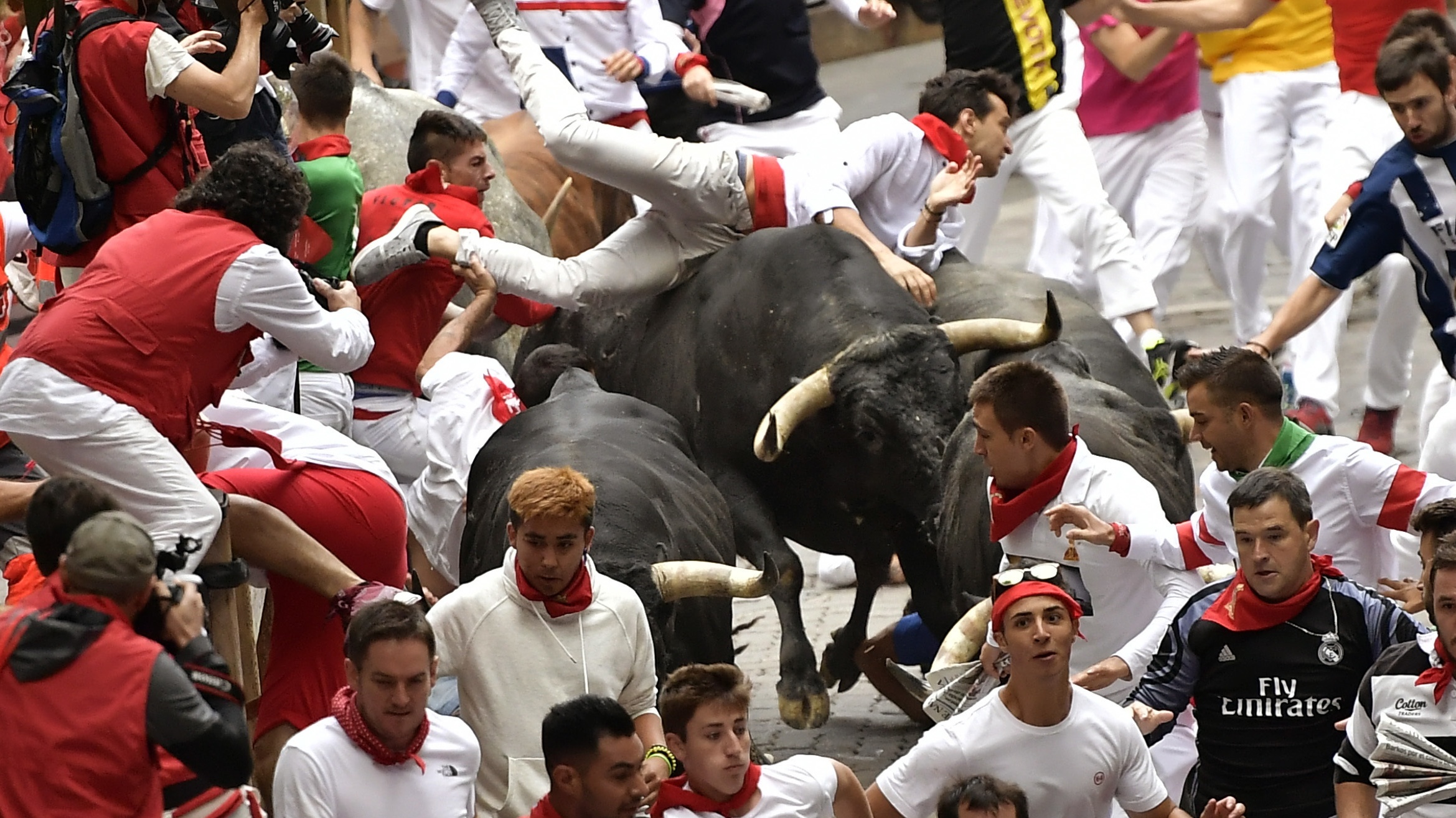 13 runners injured in final Pamplona bull run - The Argus