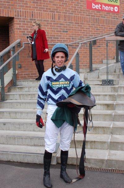 Our blogger Storrington jockey Sam Daniels got the chance of a lifetime when he was selected to compete in the John Smith's People's Race at Aintree on Grand National Day this year. Sadly, he didn't win, but these pictures illustrate his fantastic experie