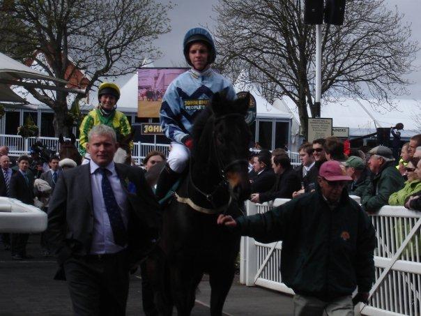 Our blogger Storrington jockey Sam Daniels got the chance of a lifetime when he was selected to compete in the John Smith's People's Race at Aintree on Grand National Day this year. Sadly, he didn't win, but these pictures illustrate his fantastic experie