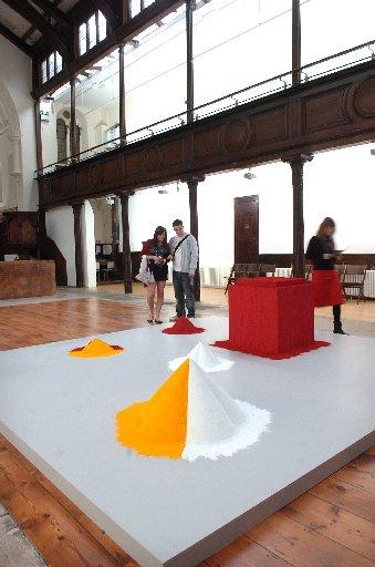 Blood Relations on display at Fabrica