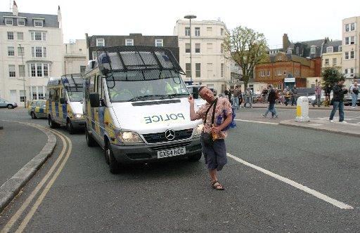 Brighton and Hove was hit by the biggest demonstration in more than 20 years today as Smash EDO took to the streets to protest against the EDO factory's involvement in arms production.