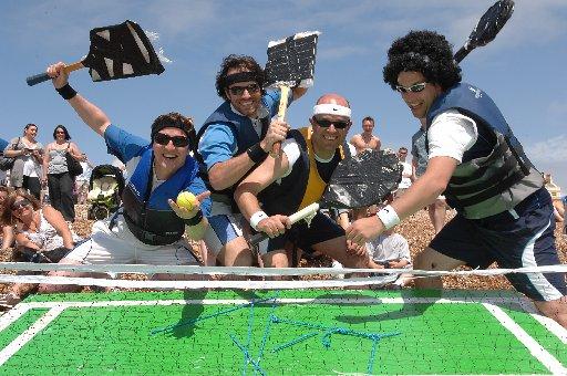 An annual charity beach festival raised thousands of pounds on July 4 and 5.
Hove Lawns was given over to the Paddle Round the Pier event on Saturday and Sunday.
Watersports enthusiasts fought it out in a series of races while visitors to the promenade 