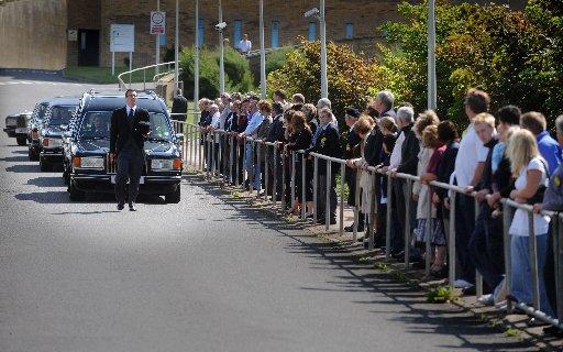 Hundreds of people have lined the streets of Brighton today to pay their last respects to WWI veteran Henry Allingham, whose funeral is taking place at St Nicholas’ Church, in Dyke Road.

Mr Allingham was the world's oldest man at 113 when he passed a