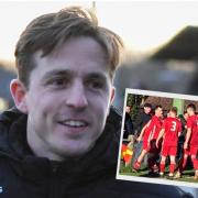Jude Macdonald is ready for the play-offs but says Hassocks (inset) will be hard to beat