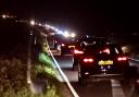 Traffic on Devil's Dyke Road at 11pm