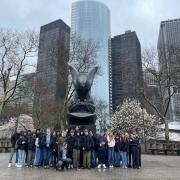 Uplands Academy students in New York.