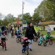 Hundreds took part in Kidical Mass in Brighton