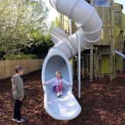 The new play areas opened last week