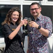 Amy Cohen and Ryan Murray from Ami Bistro in Worthing