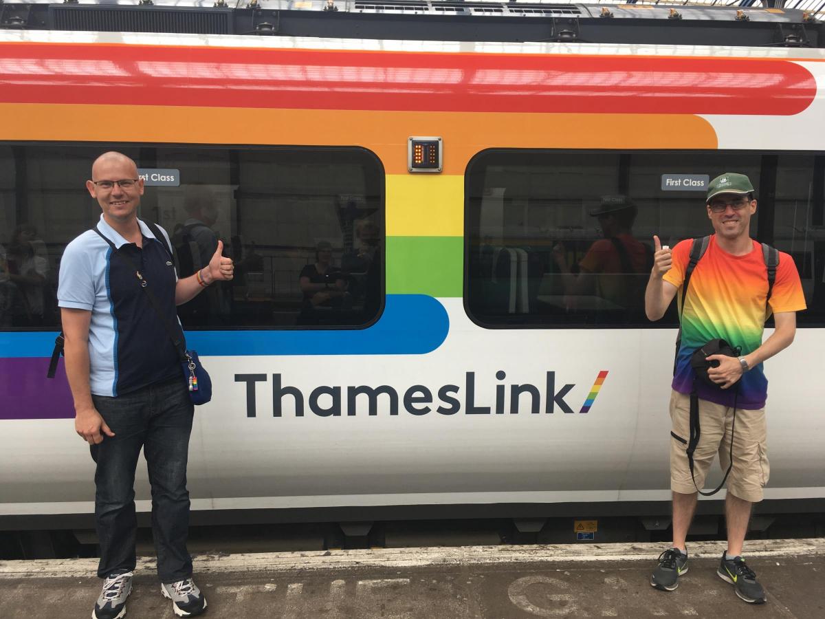 Thumbs Up For Rail Company S New Rainbow Train The Argus