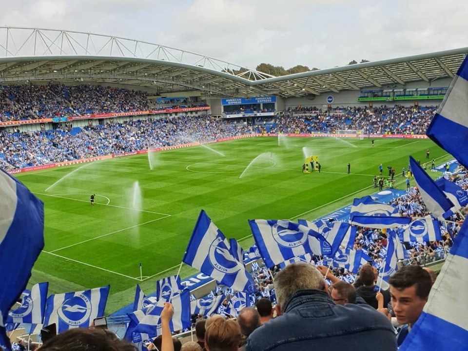 Brighton's Amex Stadium one of cheapest for a pint in Premier League