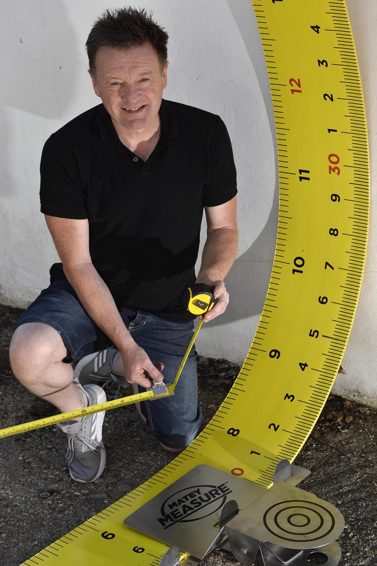 Steve measures up with invention