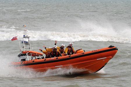 Lifeboats called to rescue migrants from sea off Hastings