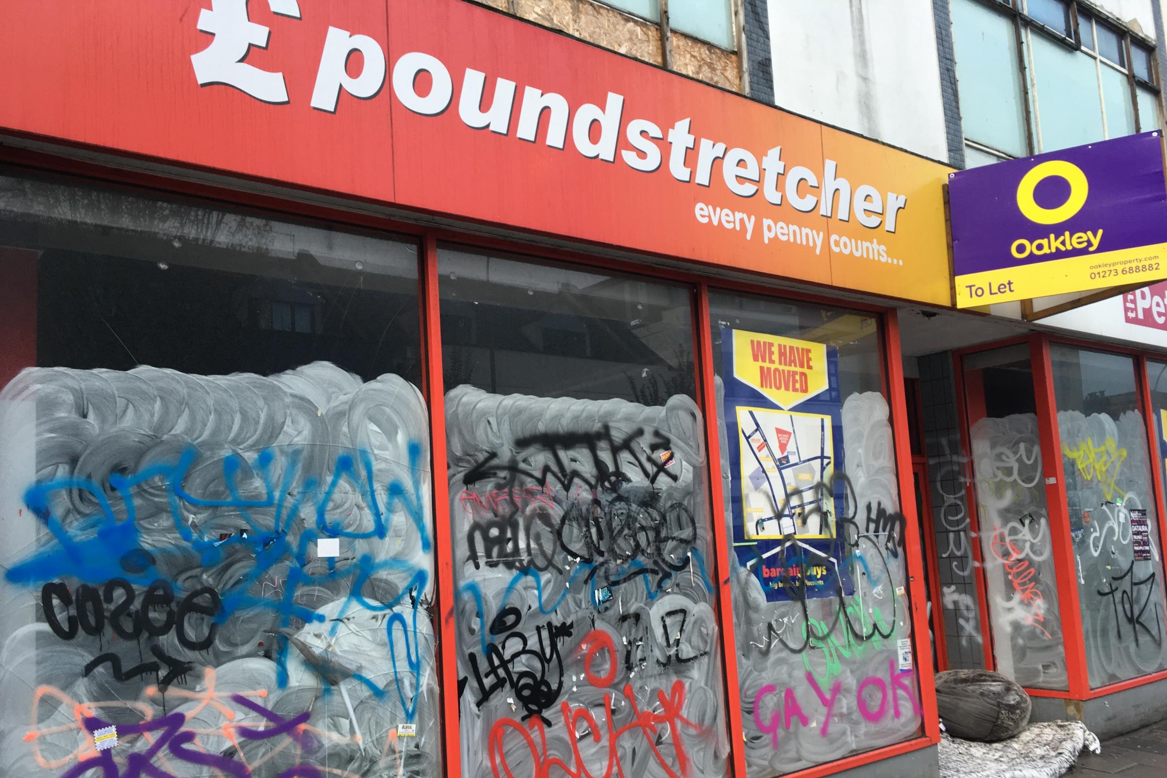 City streets littered with empty shops as more stores close