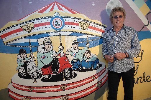 Unveiling of the Music Tunnel between The Sealife Centre and the beach by Roger Daltrey
