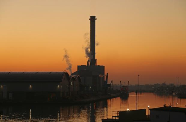 The Argus: Old gasworks in Shoreham Port are believed to be behind the diesel smell. Photo: David Ashdown