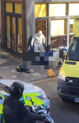 A man has collapsed in London Road, Brighton