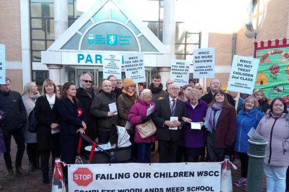 The Argus: Campaigners have called for Woolands Meed to be finished The Argus: Campaigners have called for Woolands Meed to be finished