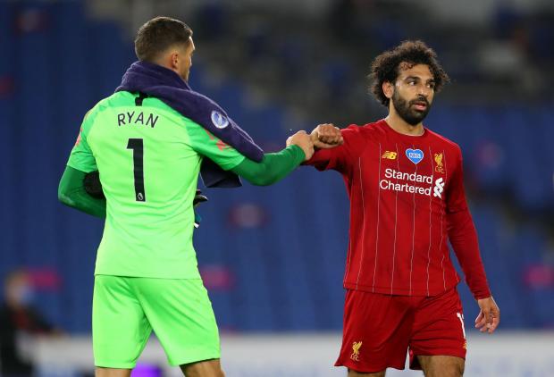 The Argus: Liverpool star Mohamed Salah issues warning to Albion 