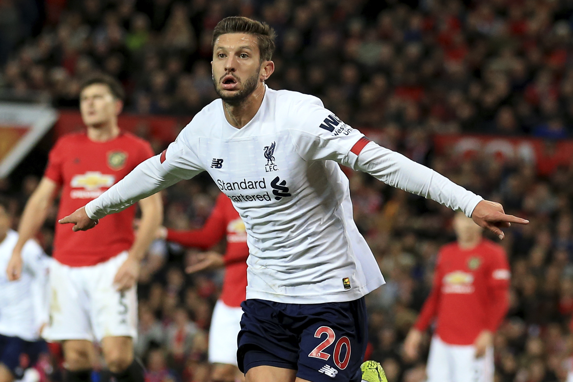 Adam Lallana could play important role against Manchester United