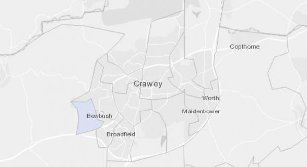 The Argus: The Bewbush area in Crawley recorded three positive Covid-19 cases