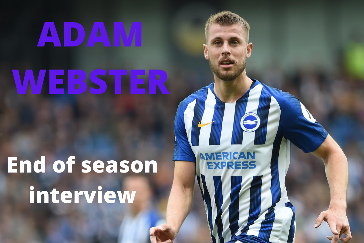 Adam Webster on ups and downs of debut Premier League year