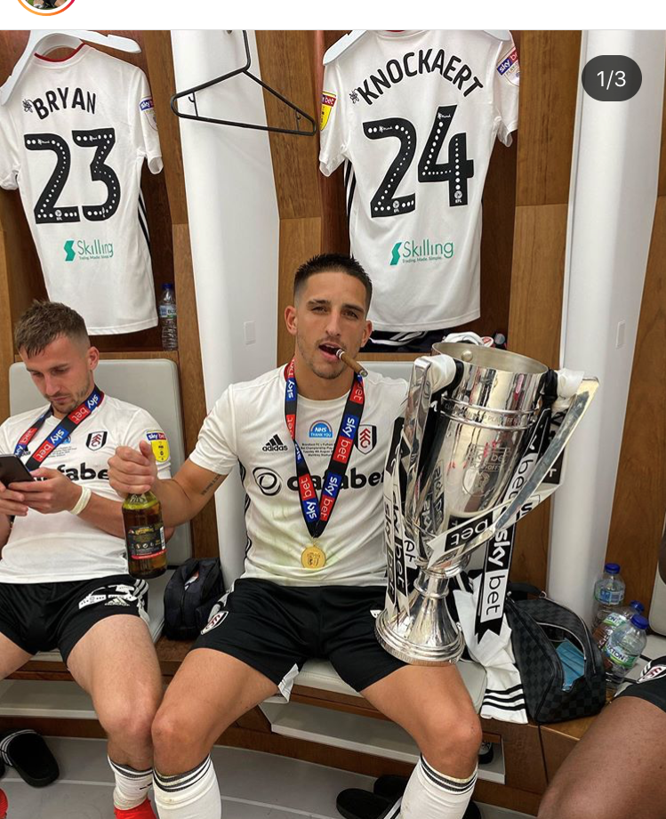 Knockaert promoted to Premier League with Fulham