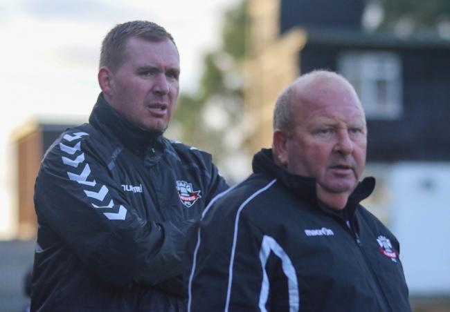 Whitehawk have appointed Ross Standen (left) as their new manager with Tony Coade (right) coming as part of his management team. Picture by James Boyes