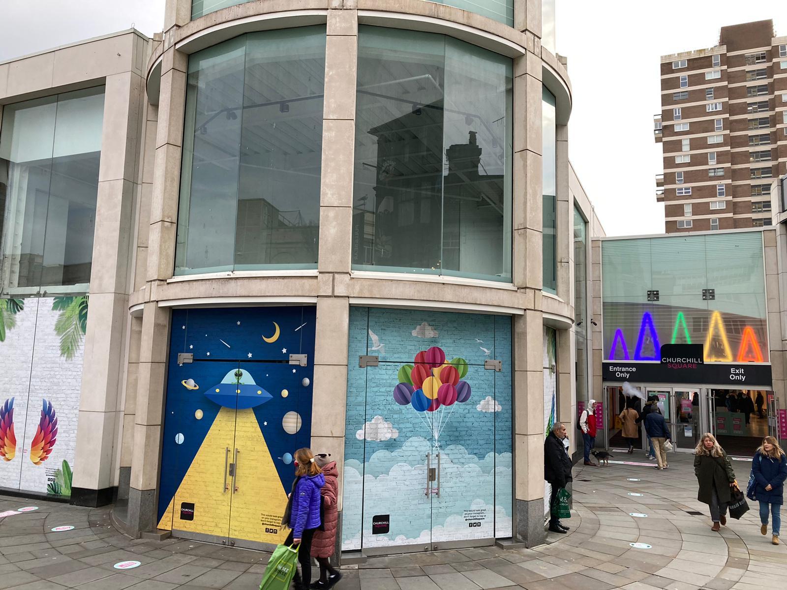 There are a large number of empty and closed down shops in Brighton and Hove following a difficult year for businesses during the coronavirus pandemic