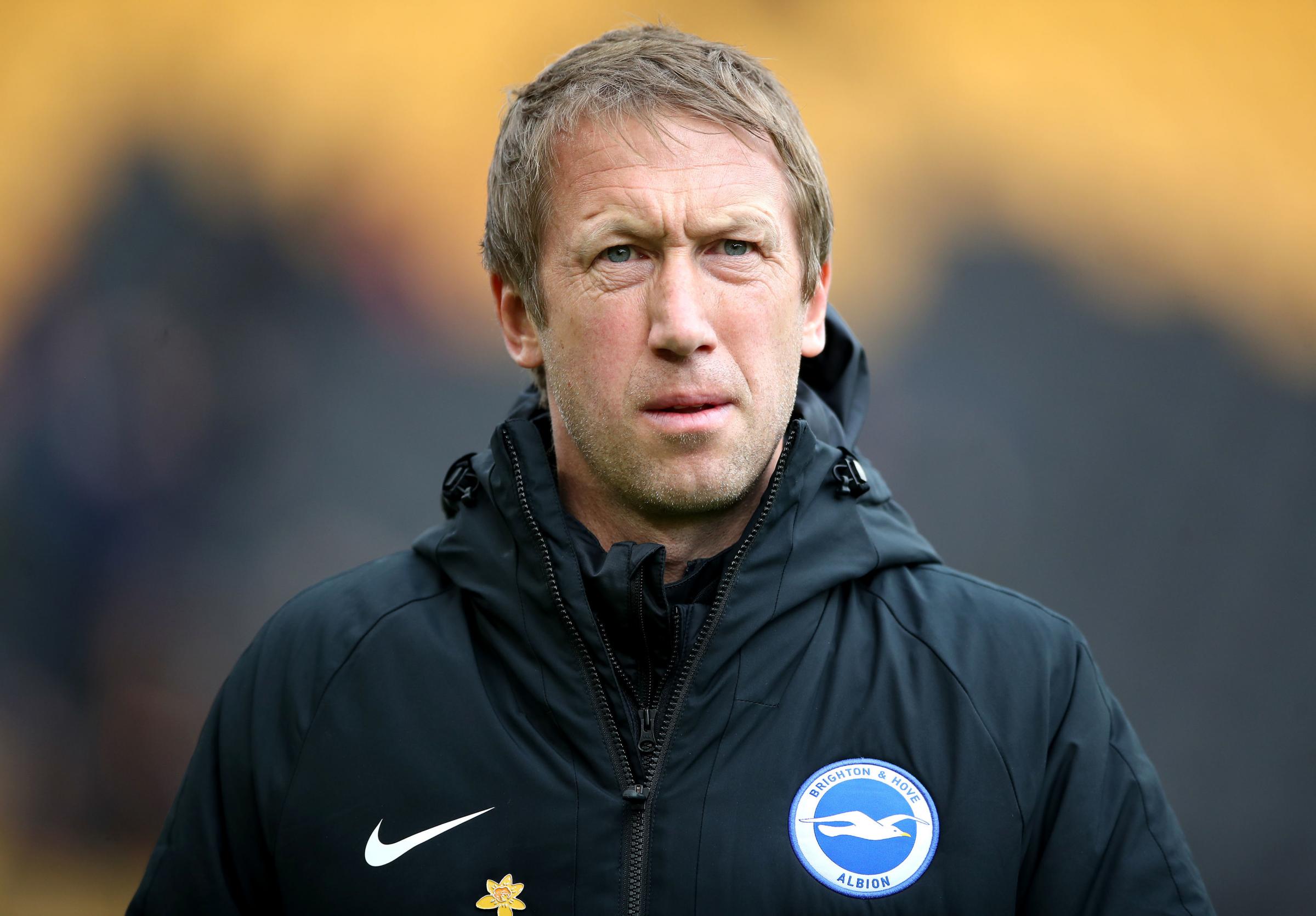 Graham Potter was disappointed with a point against Fulham