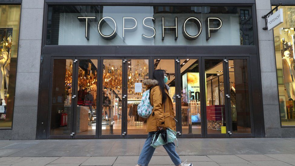 Topshop on Oxford Street in London is for sale 