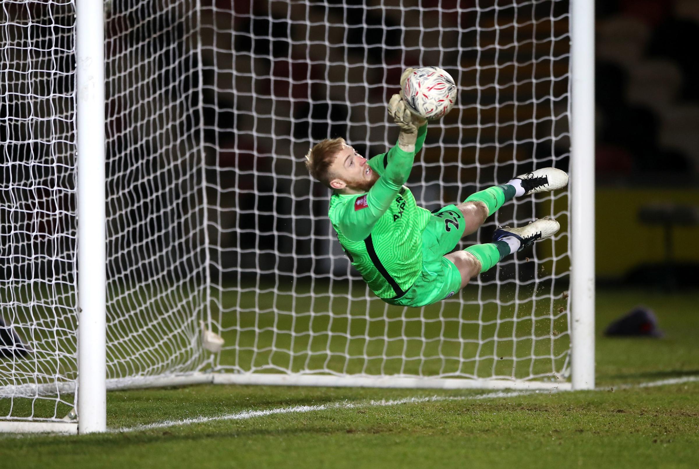 FA Cup star Jason Steele agrees new deal with Albion