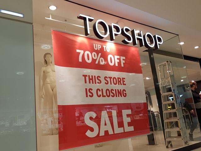 Topshop has officially closed in Blackburn