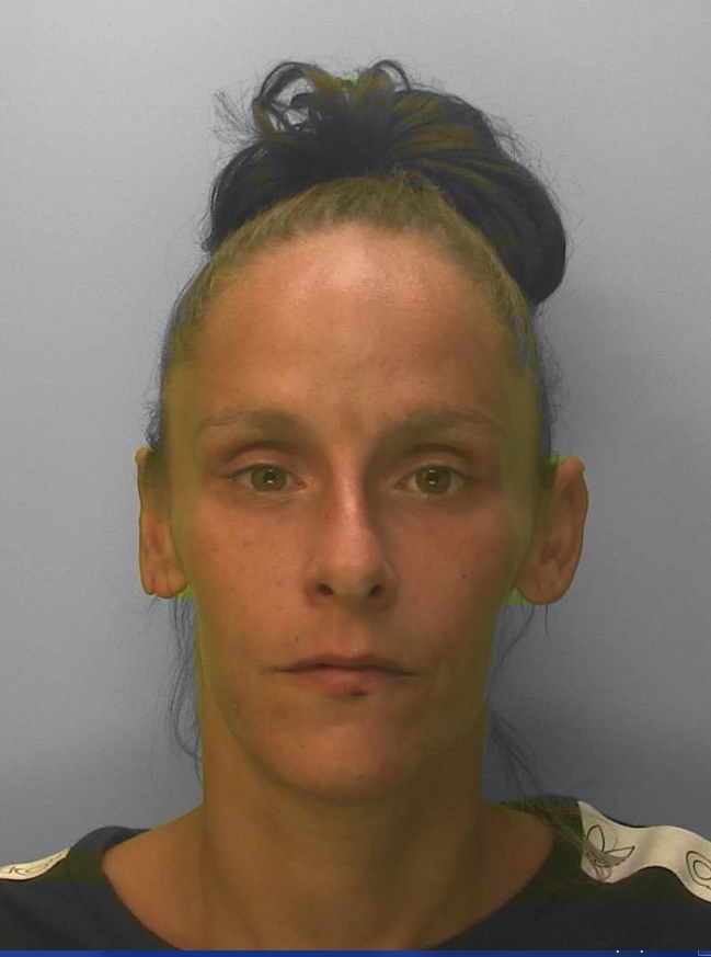 Worthing shop thief Katie Everson has bee jailed