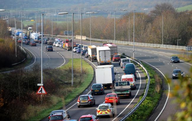Motorists are advised to find alternative routes where possible as the road closure causes delays