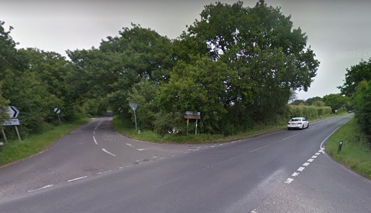 The crash happened on the B2179 near the junction with Itchenor Road