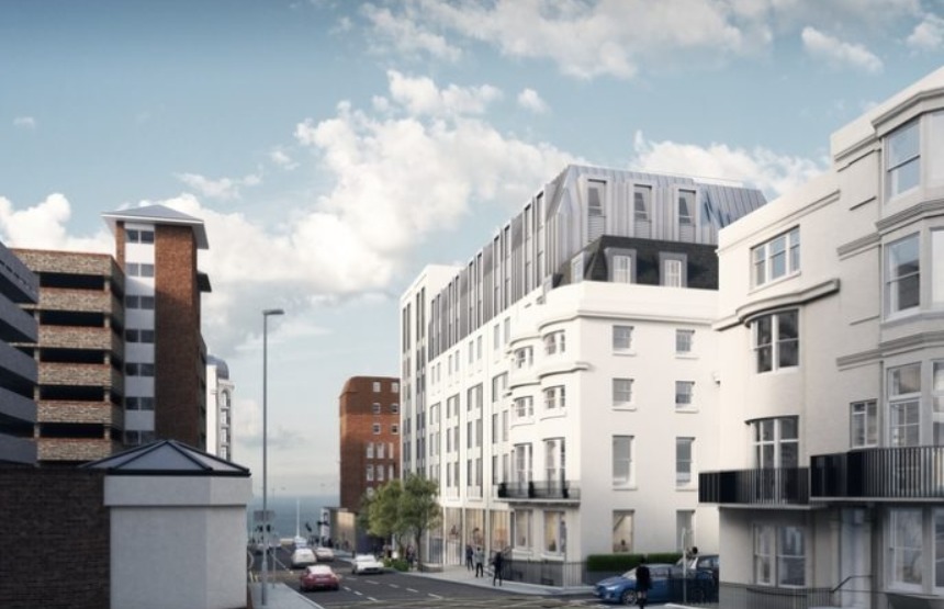 There are plans for a new nine-storey hotel near Brighton seafront