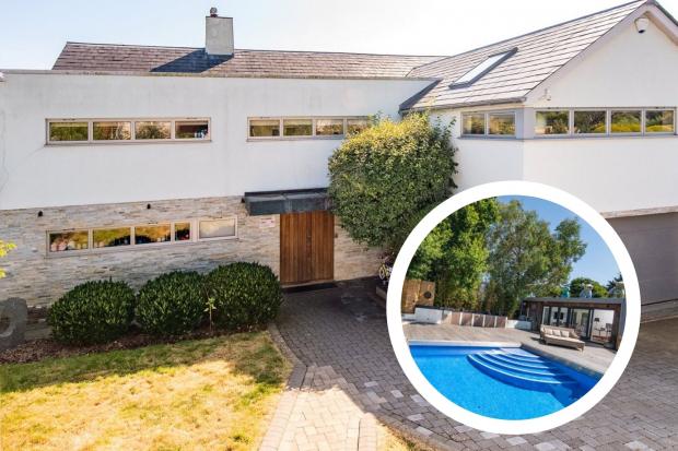 This £2m house in Hove has a swimming pool, bar and games room. All images (Zoopla)