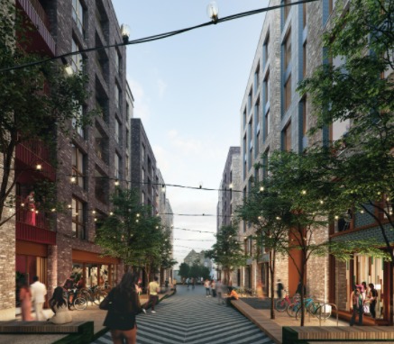 Plans for the Edward Street Quarter Development in Brighton