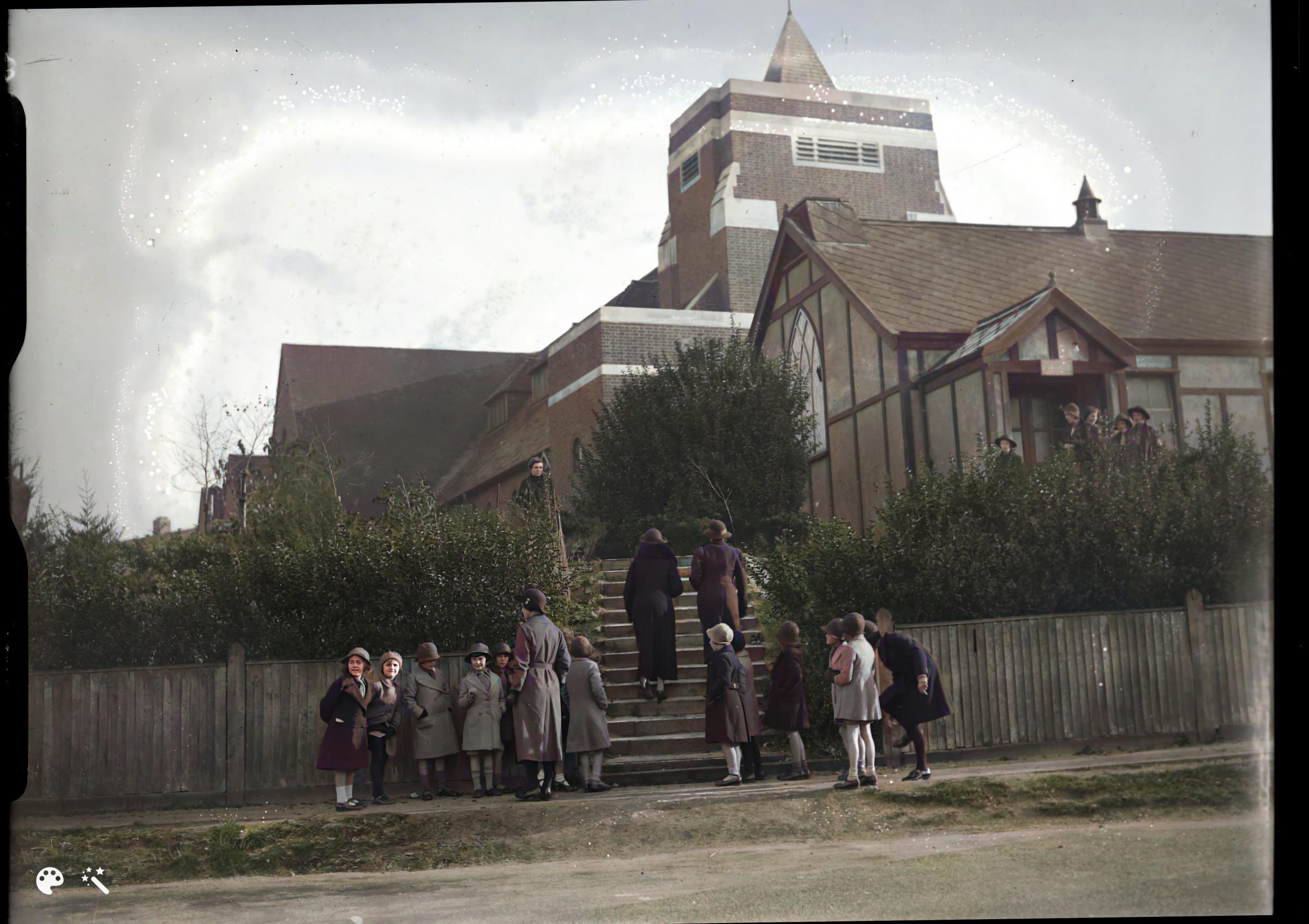 St Andrew’s Church in Moulsecoomb, circa 1938