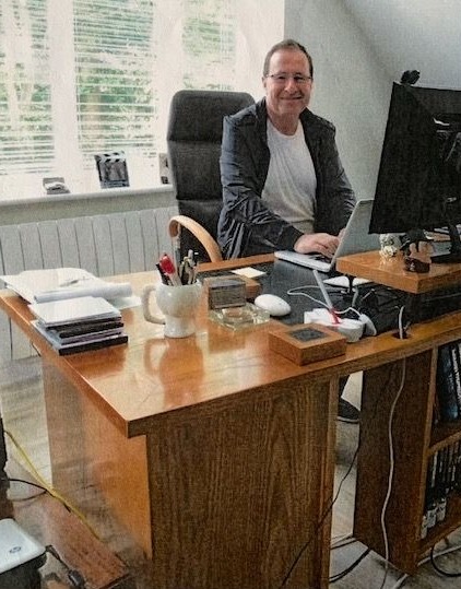 Author Peter James is selling the desk where he wrote many of his famed books in an auction