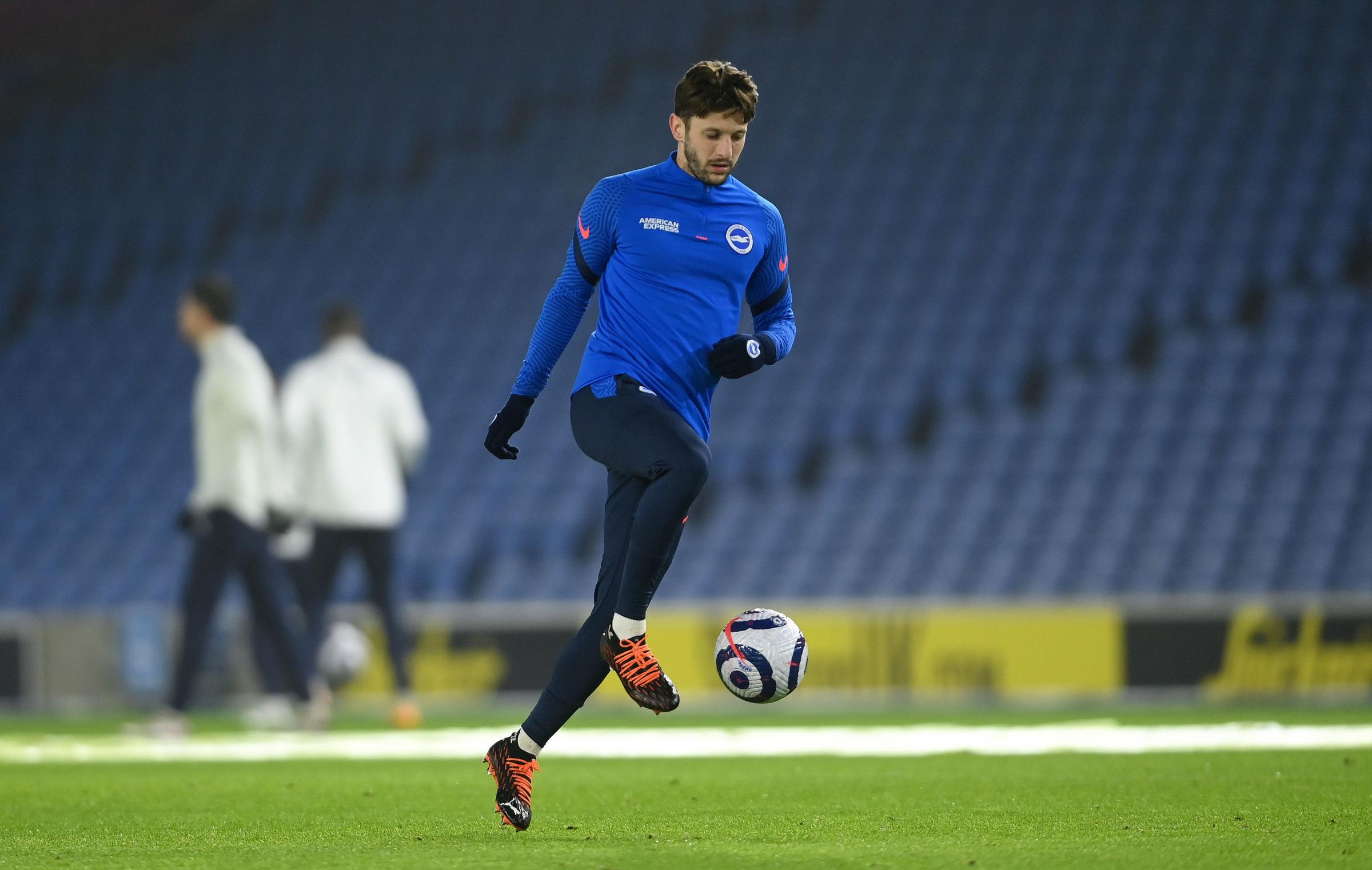 Adam Lallana starts for Albion against Leicester City