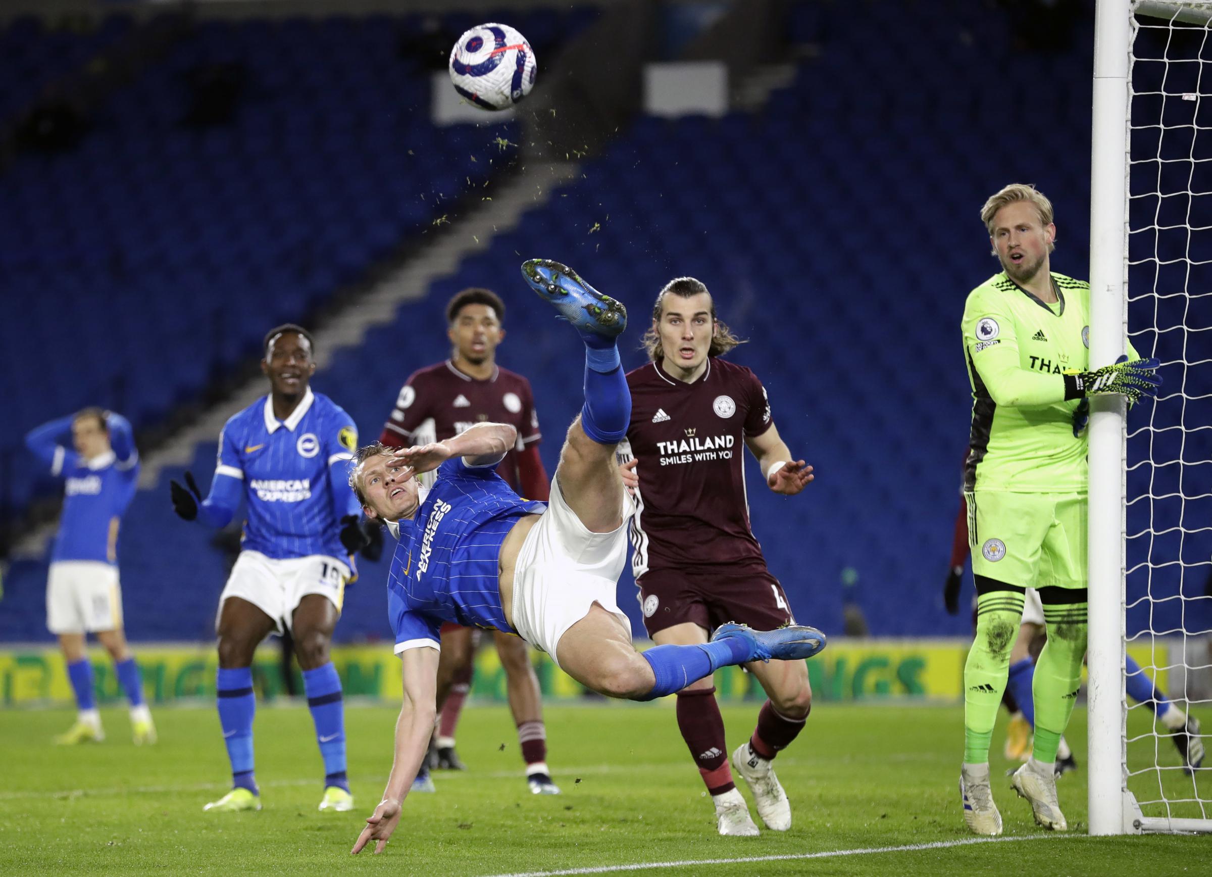 Albion let precious point slip away against Leicester