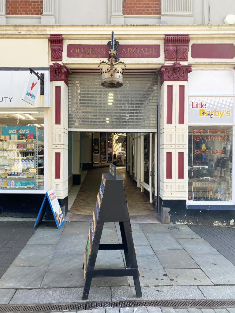 Queens Arcade in Hastings, the birthplace of television Credit: Clive Emson