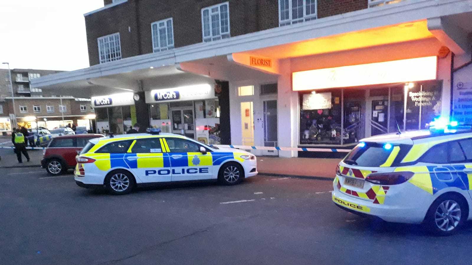 Sussex Police have been called to an incident in The Strand, Worthing, this evening