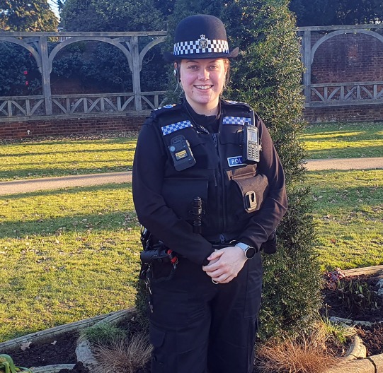 PC Donna King is now on the frontline in Crawley and Mid Sussex