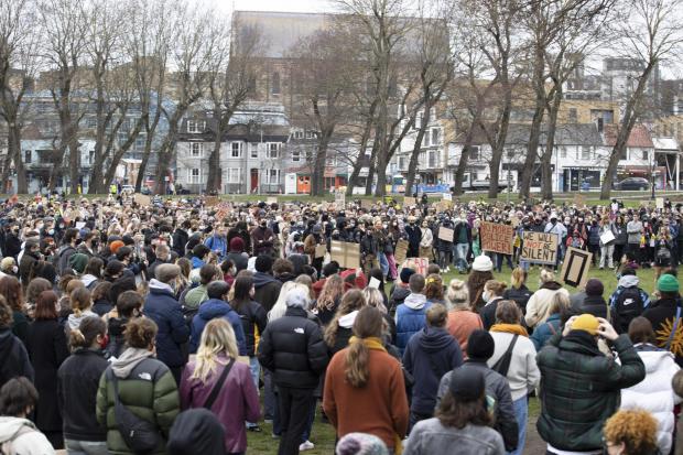 The Argus: Hundreds have gathered in The Level for previous Kill the Bill protests 