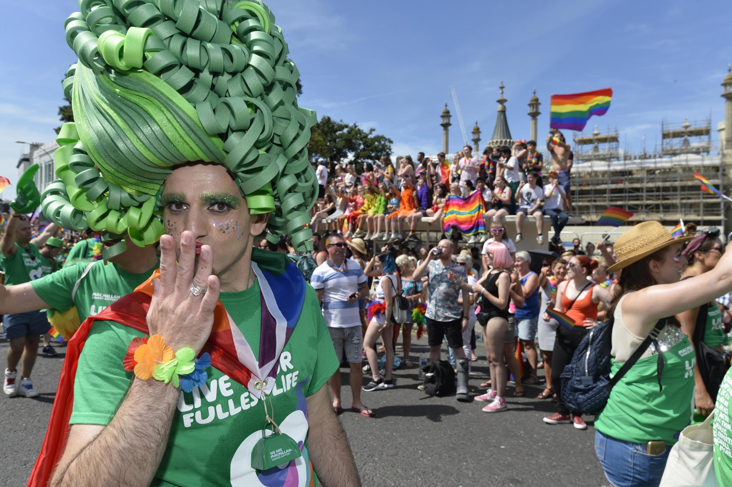 Brighton Pride 2018. Picture: Terry Applin.
