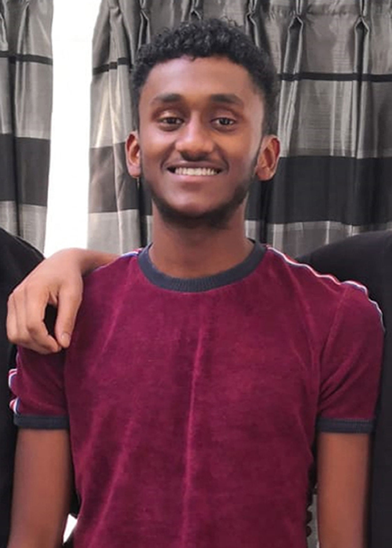 Undated family handout photo of Tashan Daniel. Alex Lanning, 22, has been jailed at the Old Bailey for life with a minimum term of 25 years for the murder of the talented athlete, who was stabbed at Hillingdon station, west London, last September on his